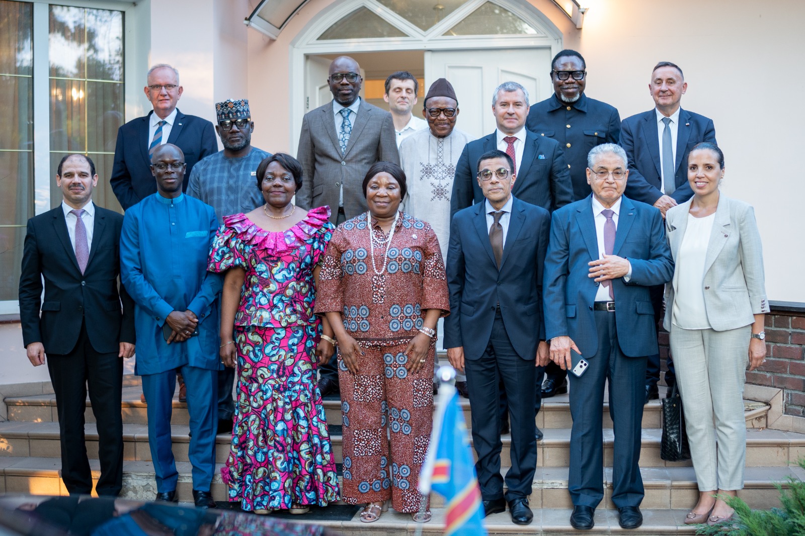 Diplomatic Reception During the Visit of H.E. Eugénie Tshiela Kamba — 1/8