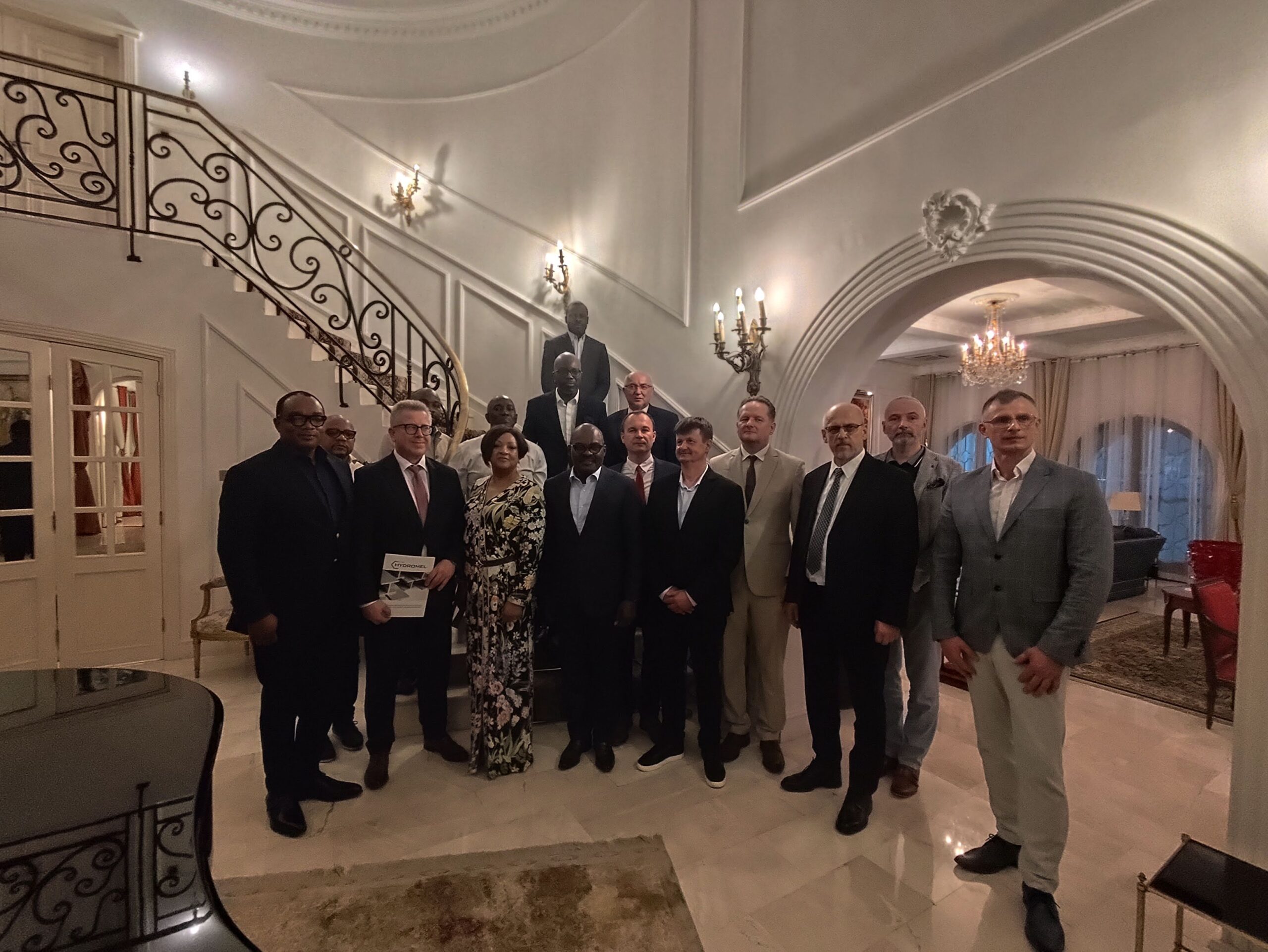 Official Dinner with Former Minister of Finance Nicolas Kazadi — 1/10